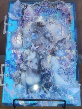 New! A5 Sailor Moon VIRGO acrylic Shaker Notebook